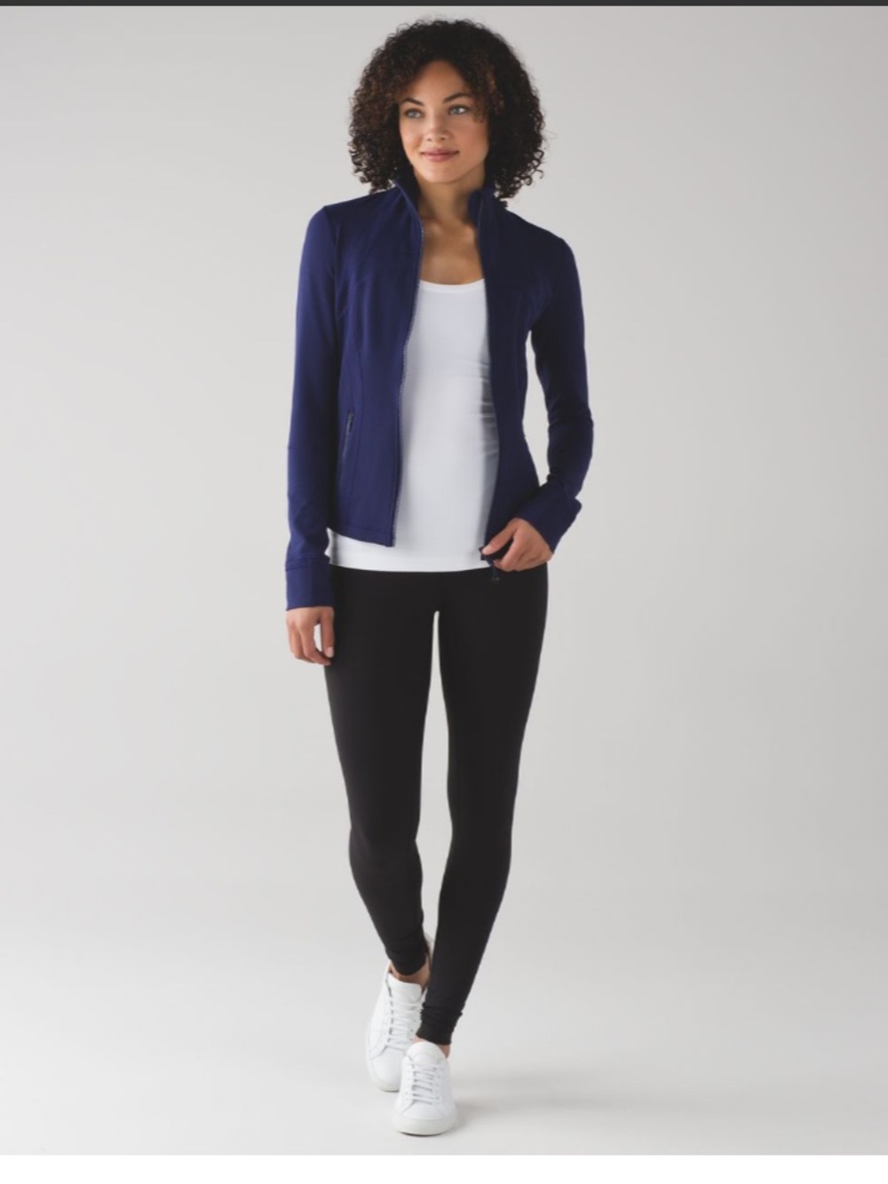 Lululemon- Sz 12- Define Jacket- Hero Blue** - Picture 4 of 17
